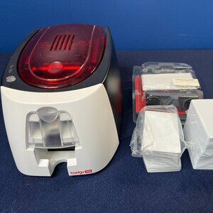 Badgy100 Color Plastic Card Printer – ID & Badge Printer (Works Great)